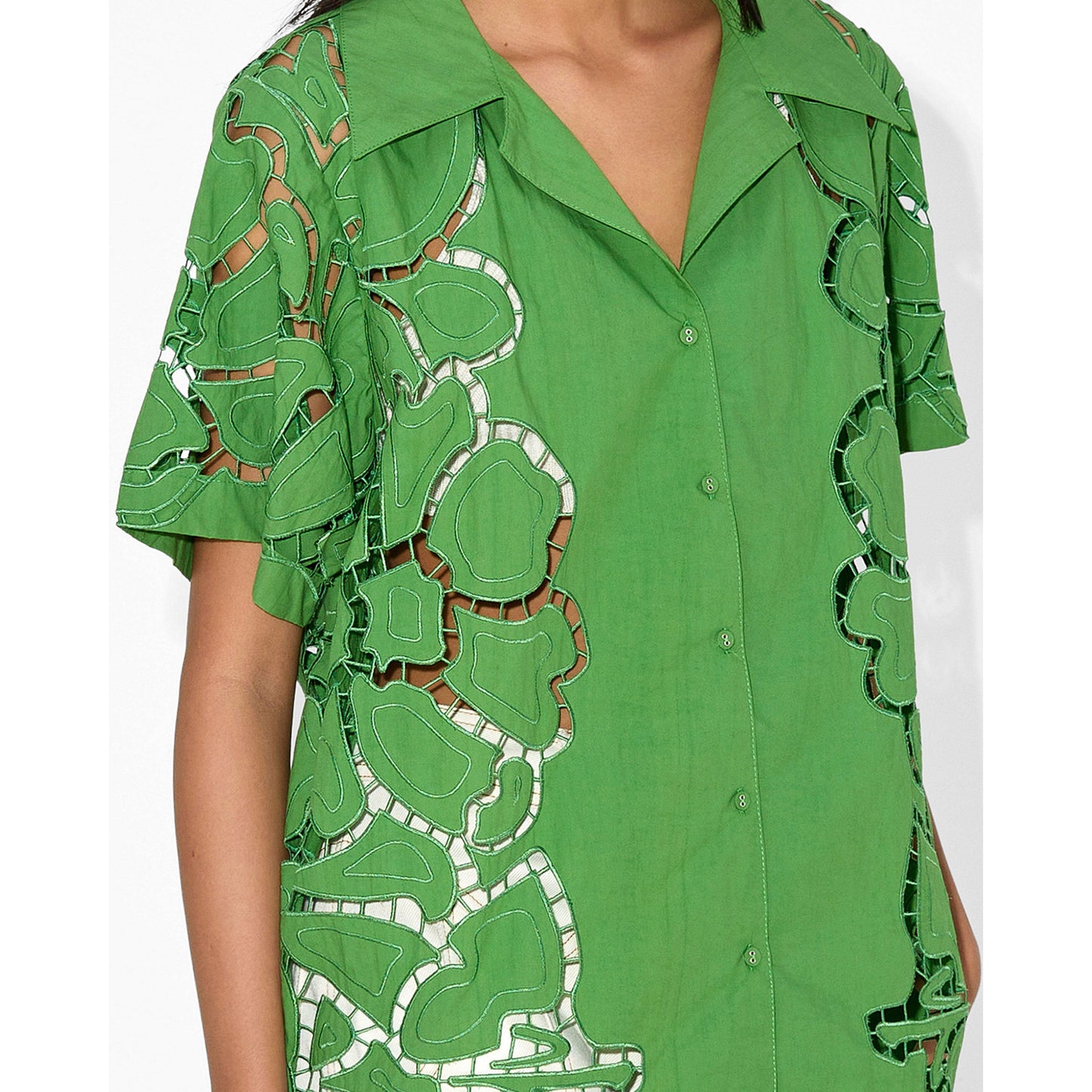 Magali Pascal "Etta" Shirt in Green, size XS/S