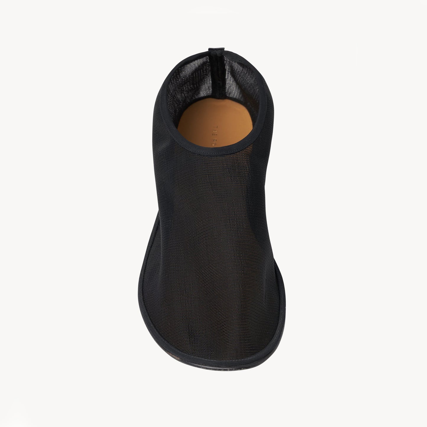 The Row Sock Flats in Black, size 38