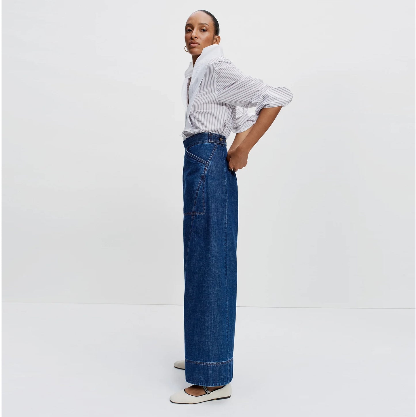 Wiggy Kit "Forward Seam" in Blue, size Large (fits like Medium)