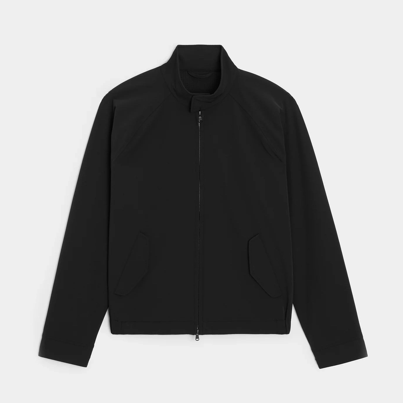 Todd Snyder "Harrington" Lightweight Nylon Jacket in Black, size Large