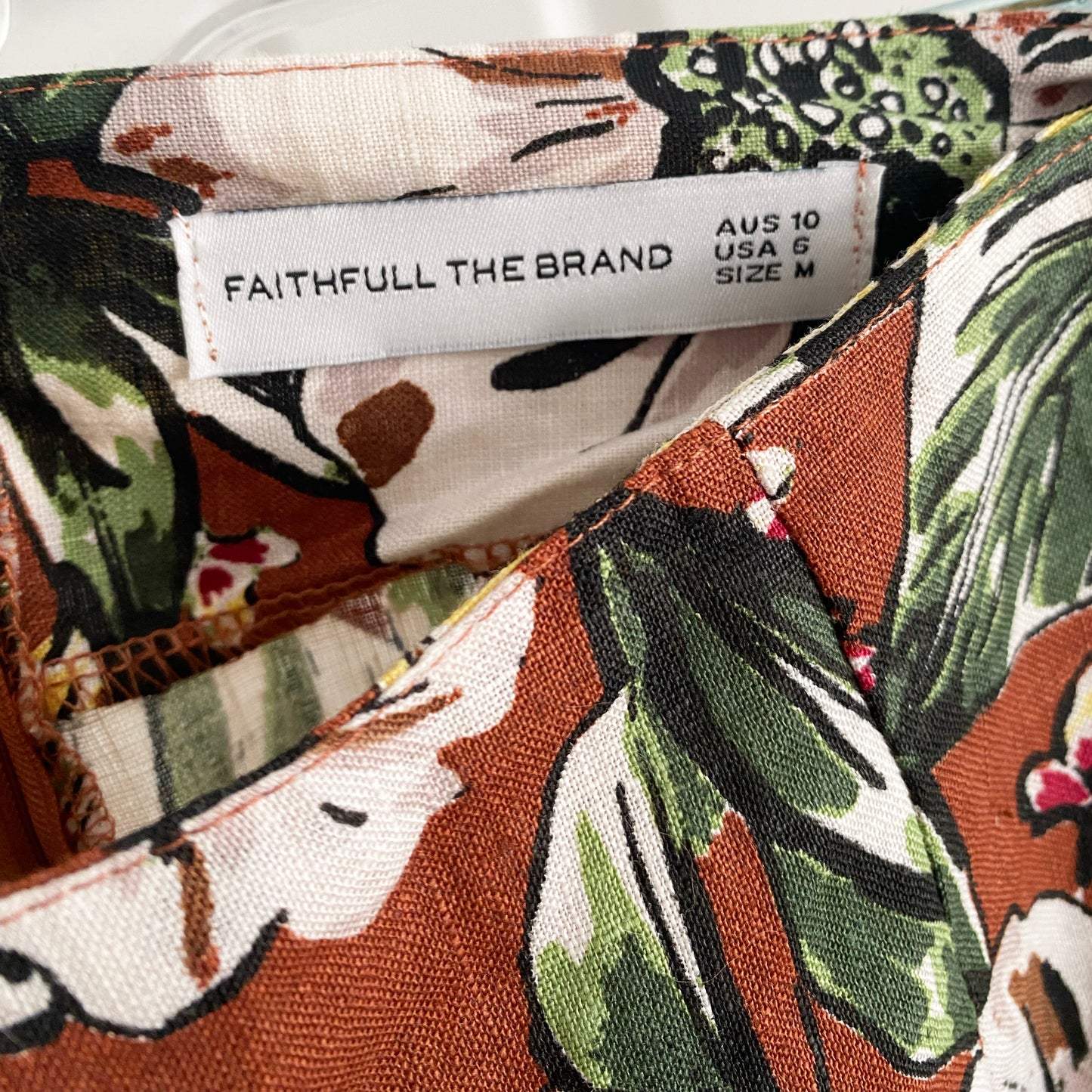 Faithfull The Brand Scelsi Pants in Vintage Floral, size 6