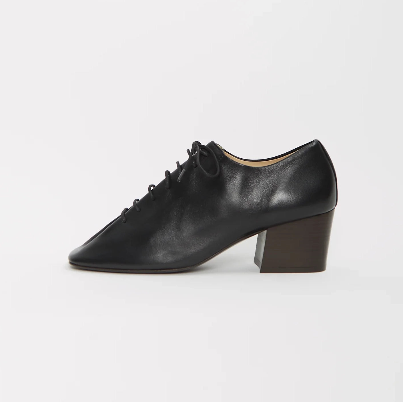 Lemaire 55mm Souris Classic Derbies in Black, size 39 (Fits like 38)