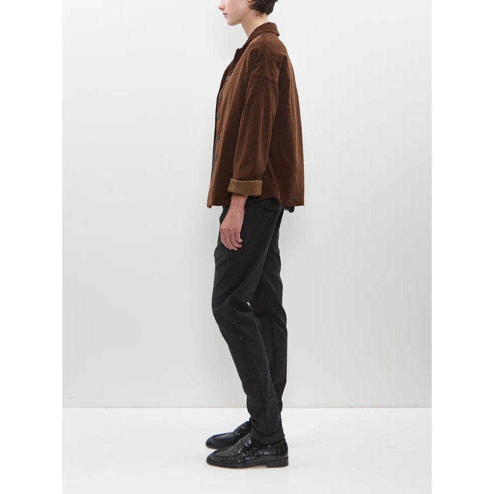 Album di Famiglia Velvet Loose Blazer in "Coffee", size Small