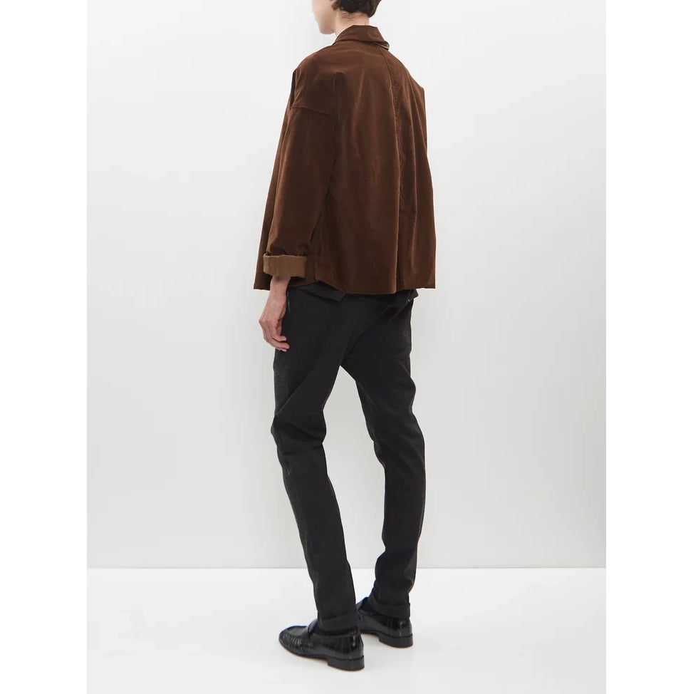Album di Famiglia Velvet Loose Blazer in "Coffee", size Small