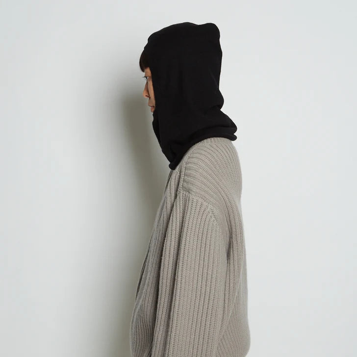 Sofie D'Hoore "Moet" Cashmere Balaclava in Black