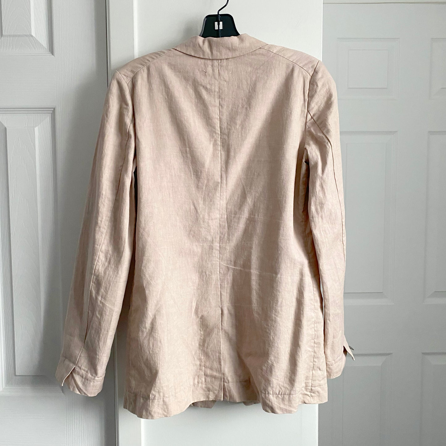 Forte.Forte Blush Pink Cotton/Linen Blazer, size 0 (XS)