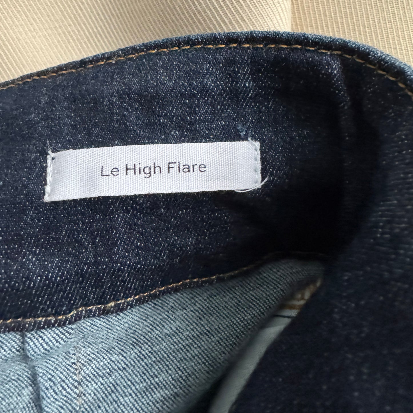 Frame "Le High Flare" Jean in "Fife", size 24
