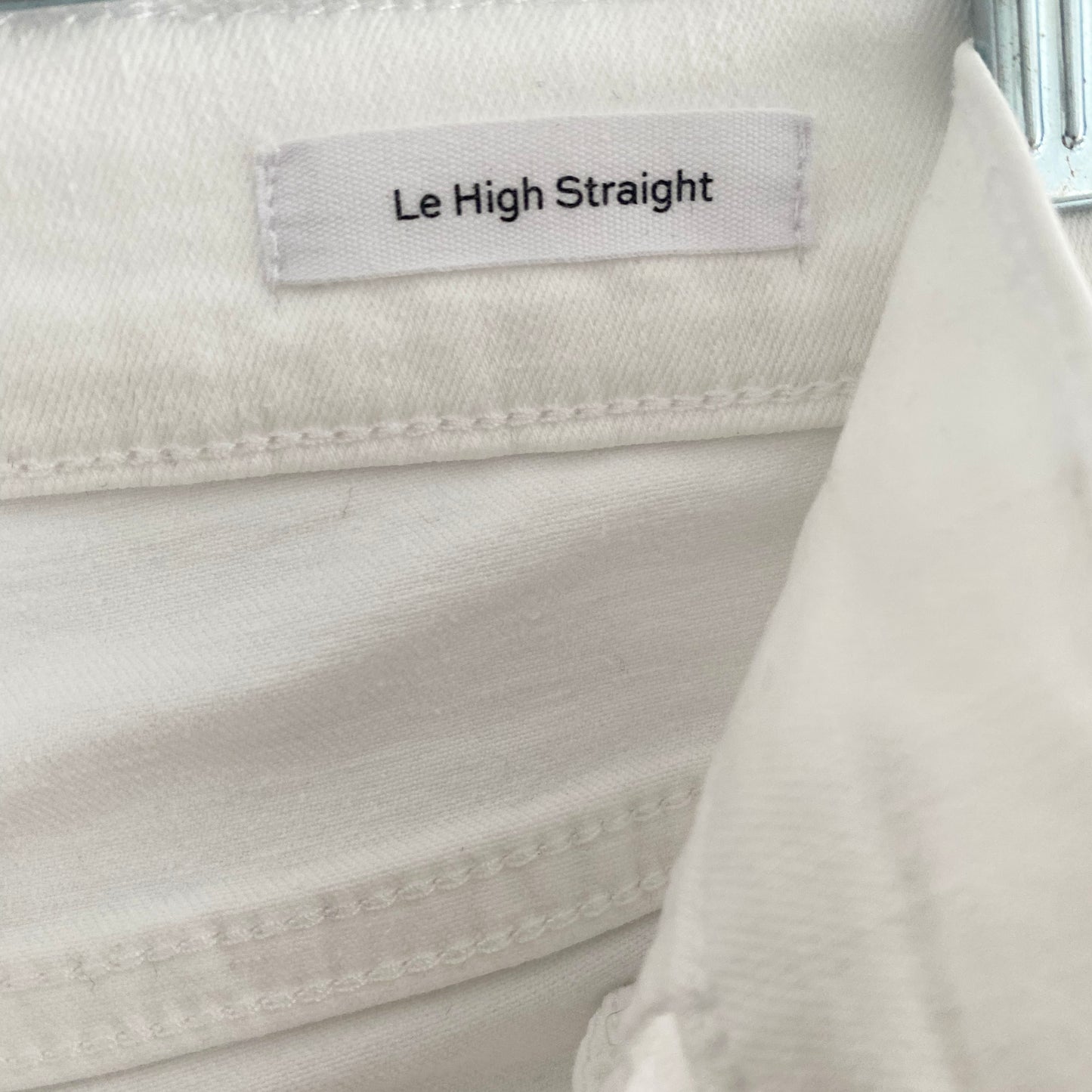 Frame Le High Straight in White, size 29