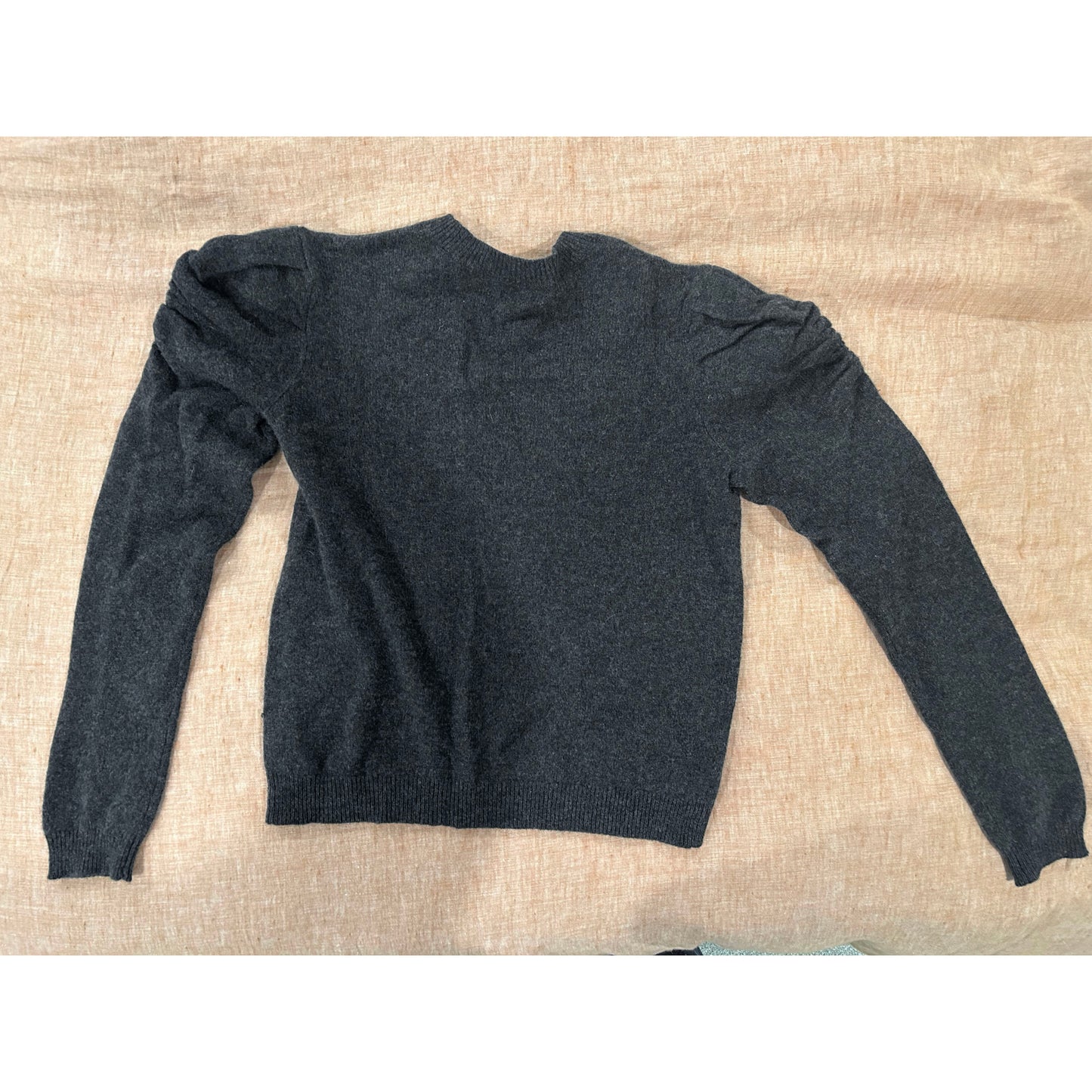 Pull en cachemire à col en V Frame en anthracite, taille Small (convient à XS/S)