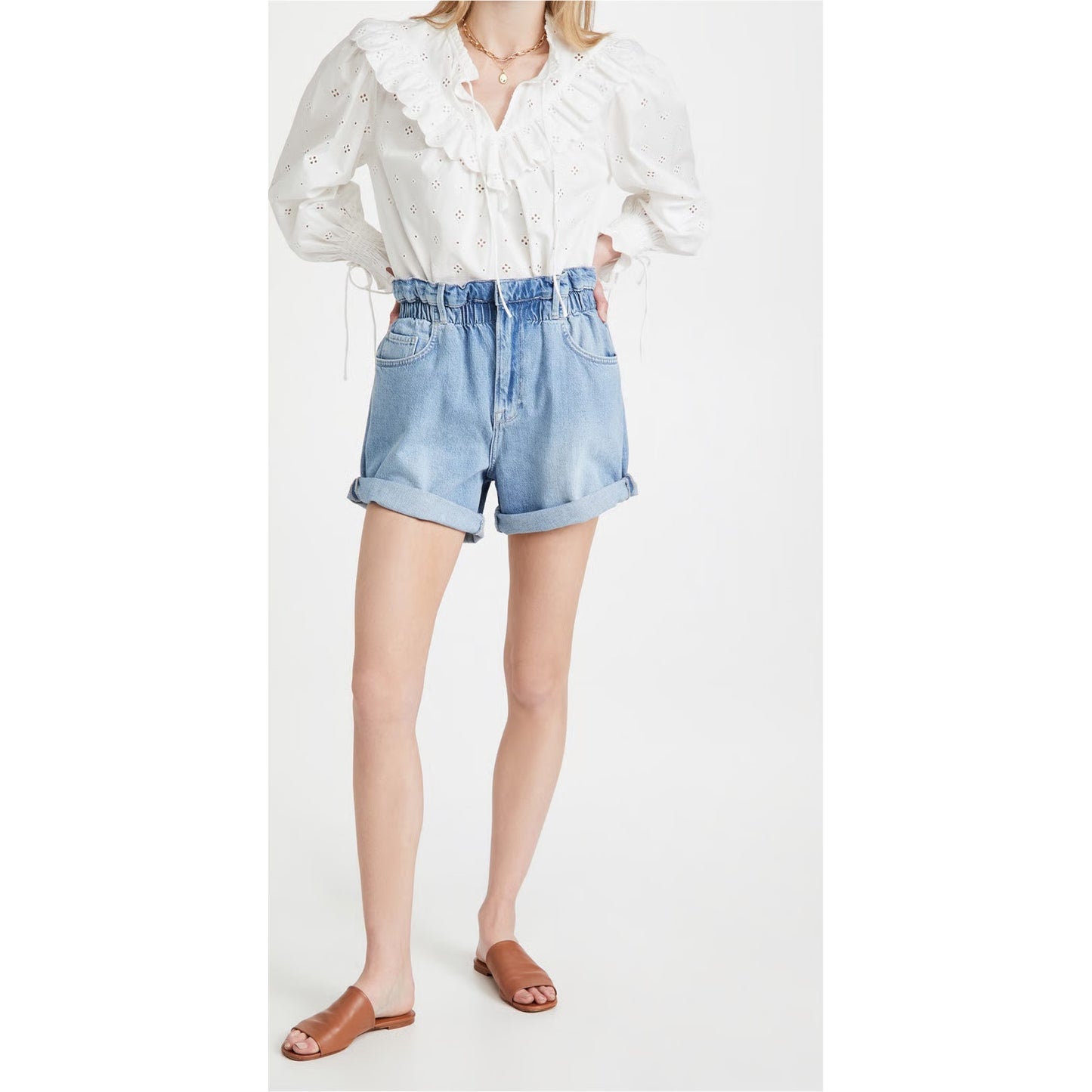 Frame Elastic Waisted Short, size XS