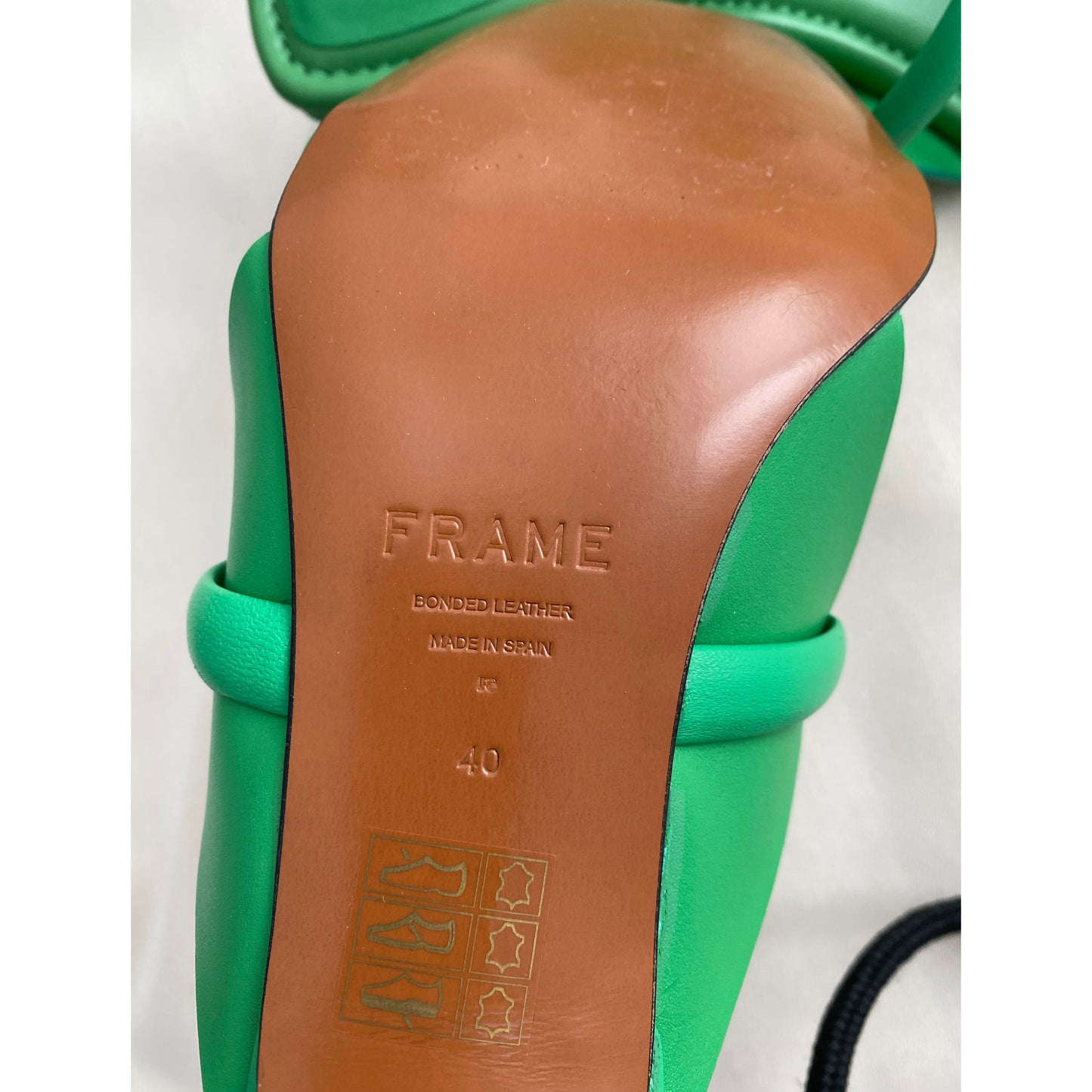 Talon Frame Green La Carlita, taille 40