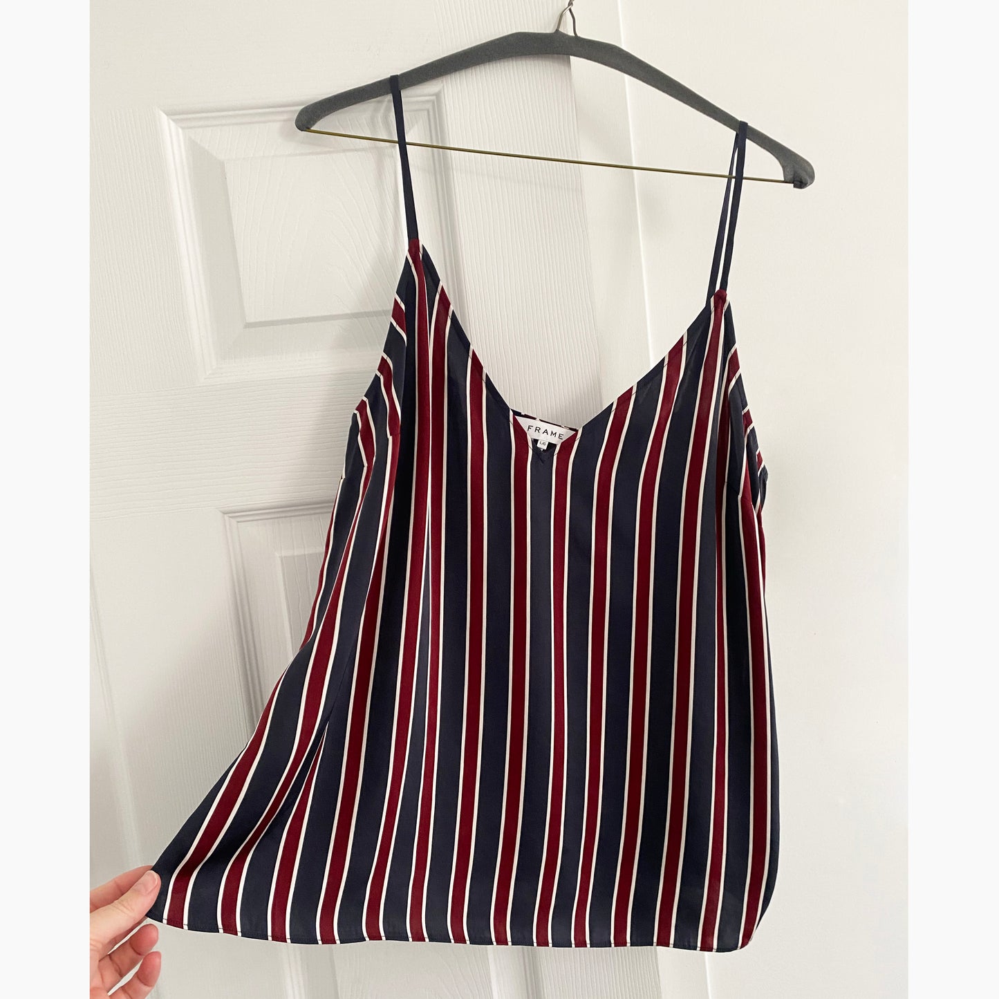 FRAME Classic Stripe Tank, size large