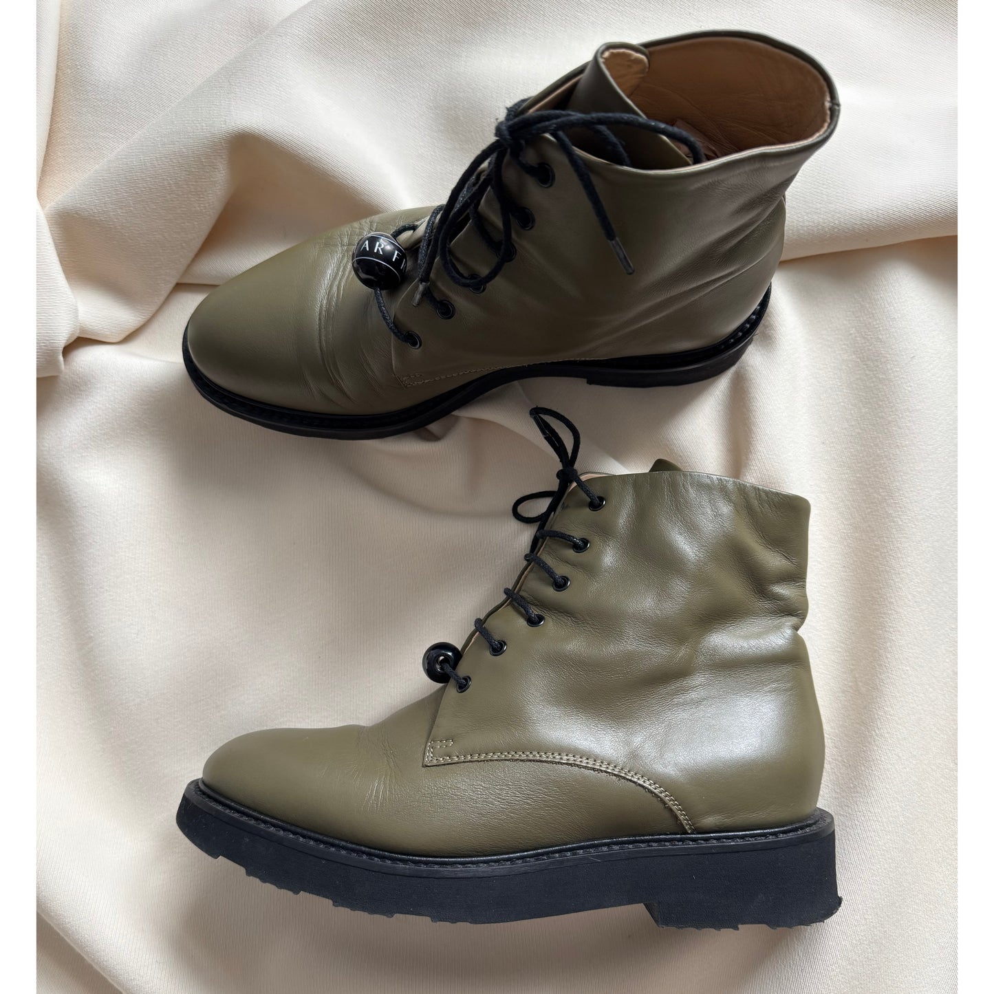 Dear Frances "Park" Boot in Green, size 37.5