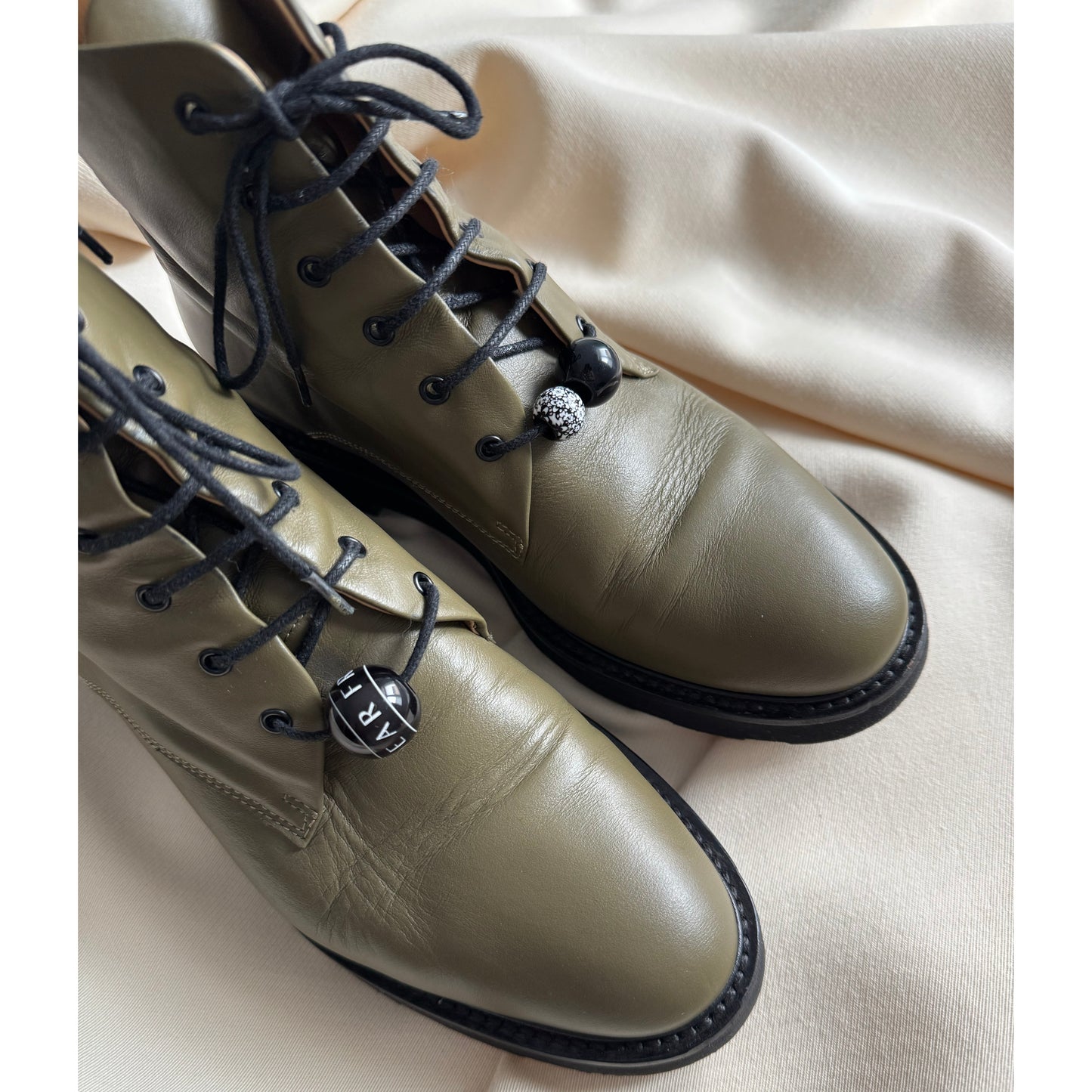 Dear Frances "Park" Boot in Green, size 37.5