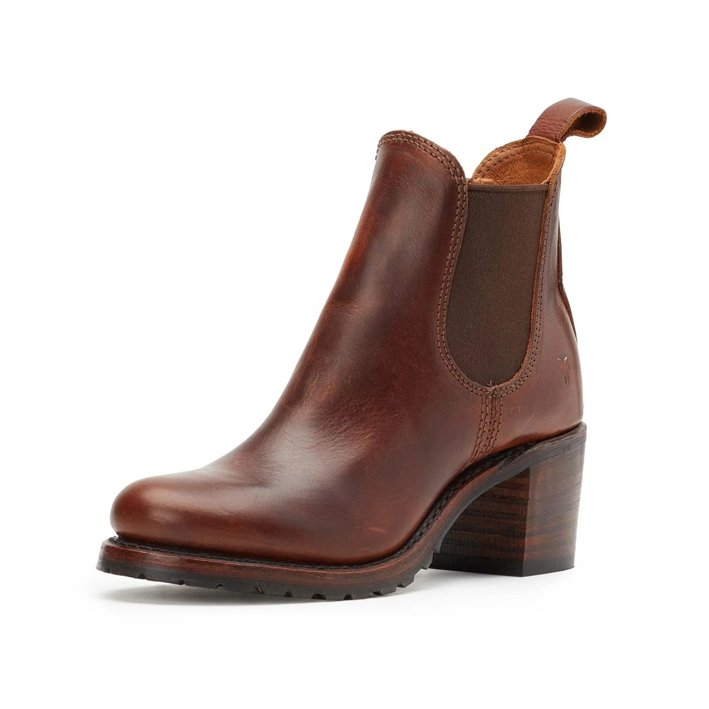 Frye "Sabrina" Chelsea Boot in Brown, size 6.5