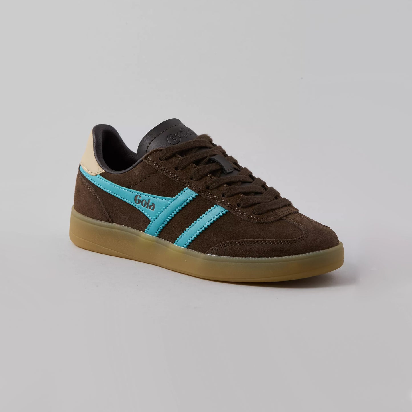 GOLA "Viper" sneaker in Brown/Blue, size 7.5