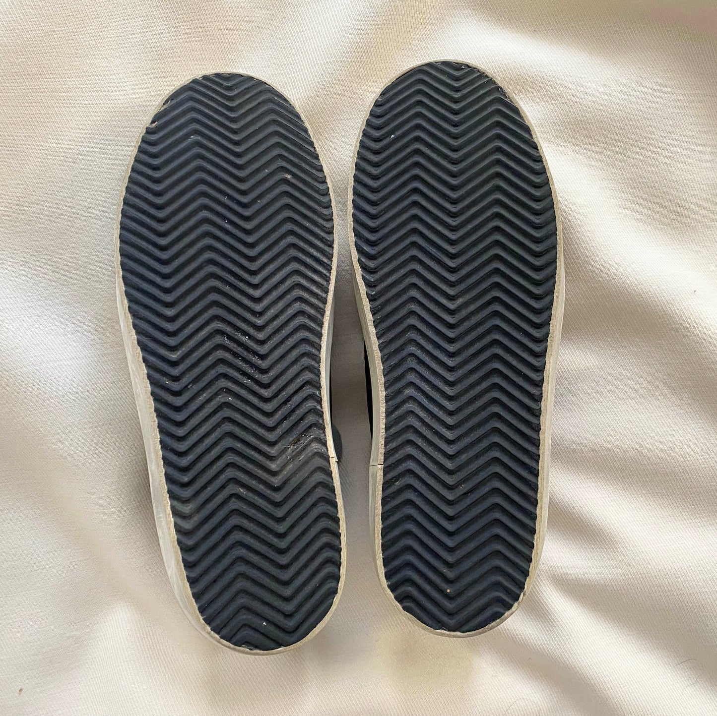 Golden Goose Hi-Star Black Sneakers, size 36