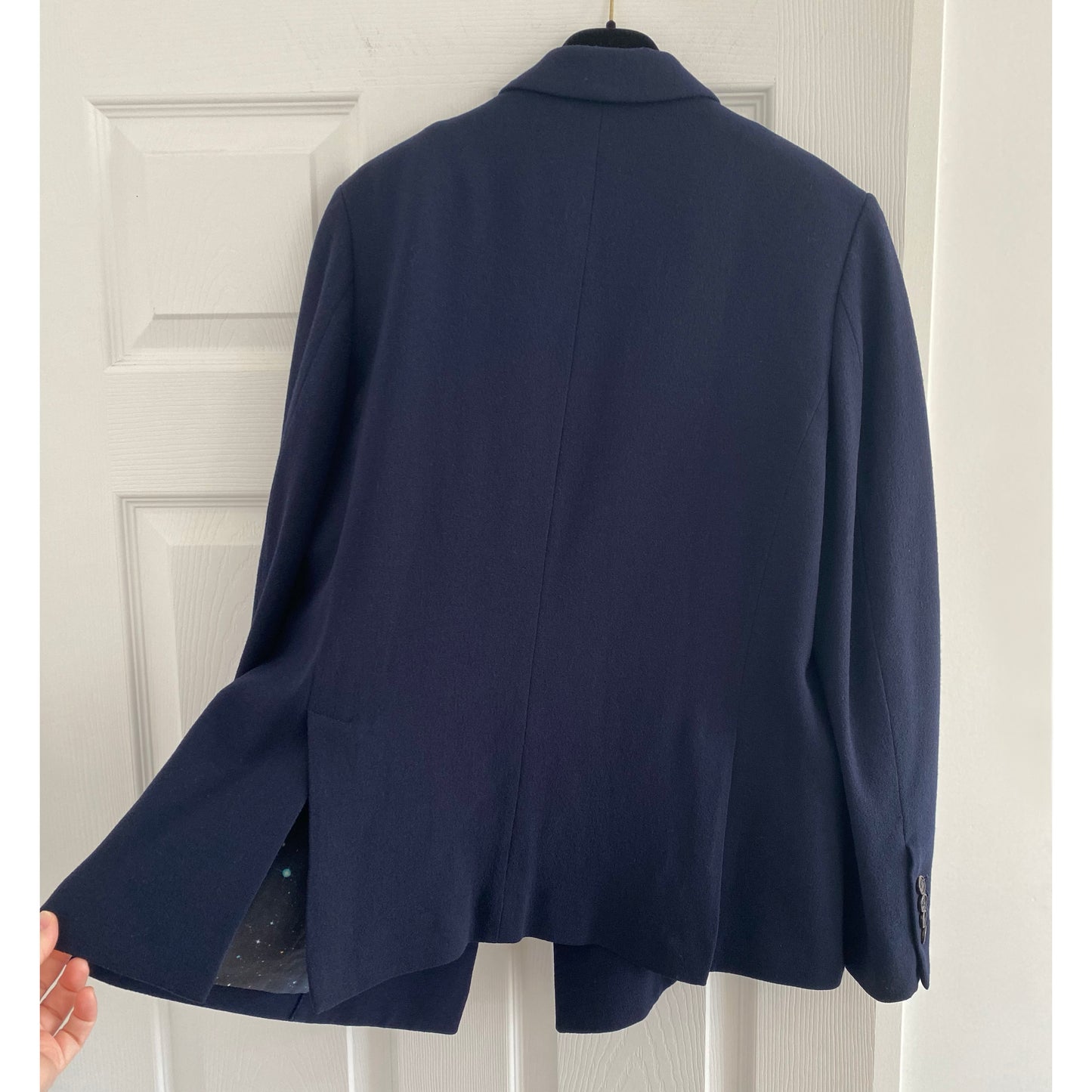 Golden Goose Double Breasted Blazer in Navy, size XL (fits like size large)