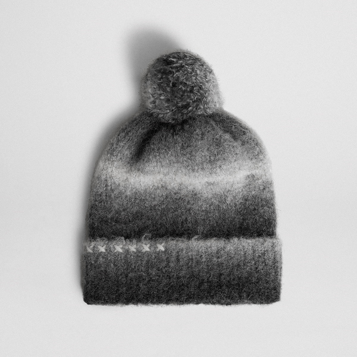 Golden Goose Degradé Alpaca Grey Beanie