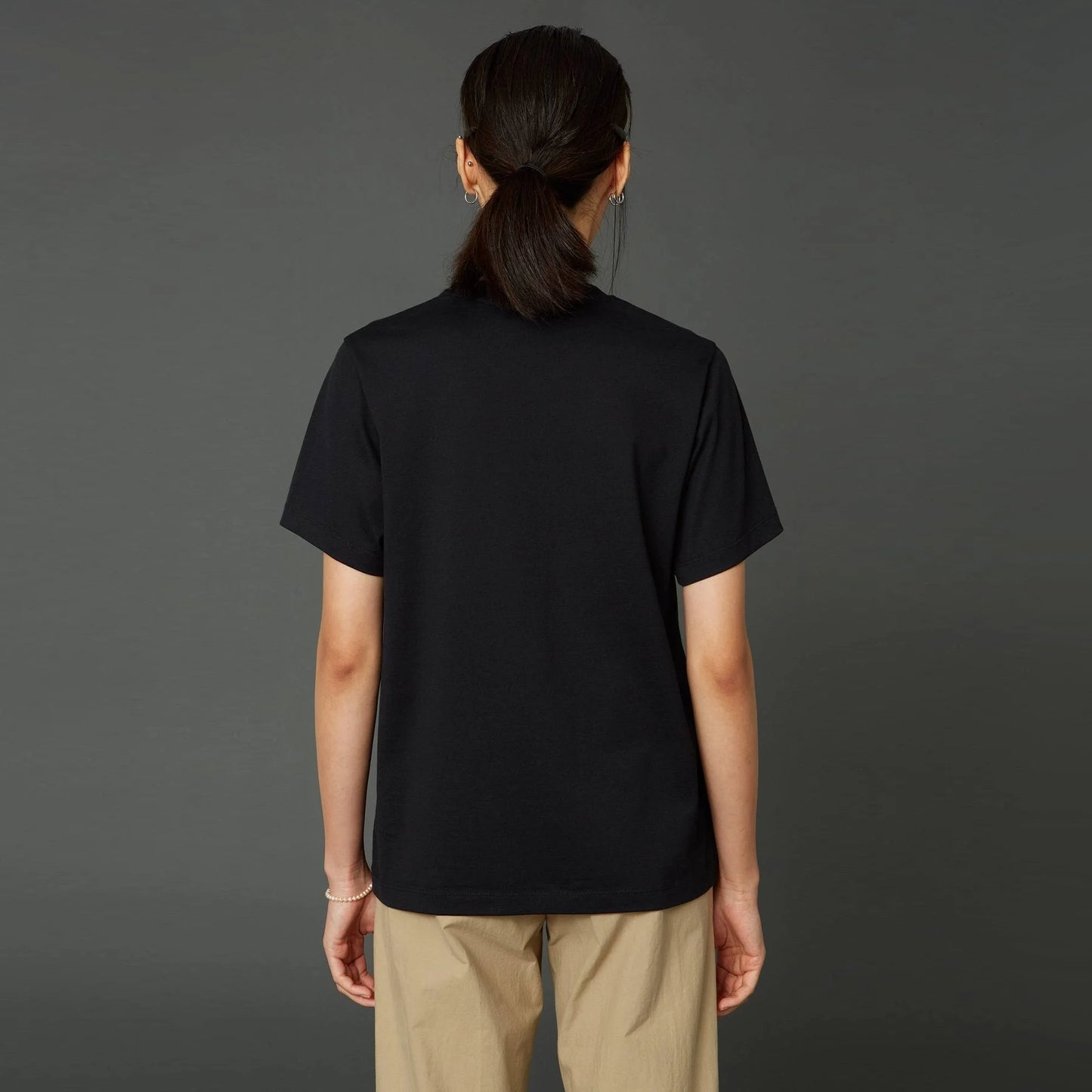 Hope Standard Tee Shirt in Black, size 38 (Medium)