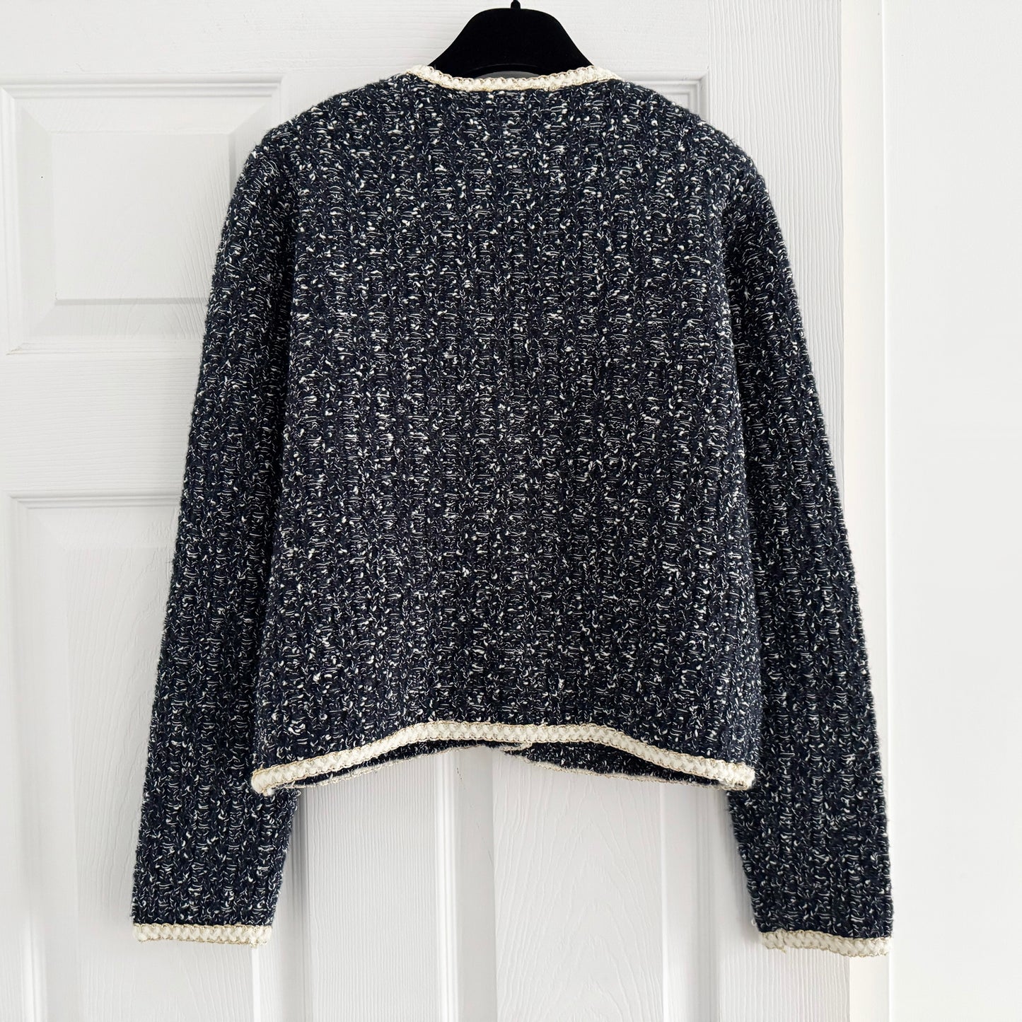 Heartloom "Leo" Cardigan in Indigo, size XS
