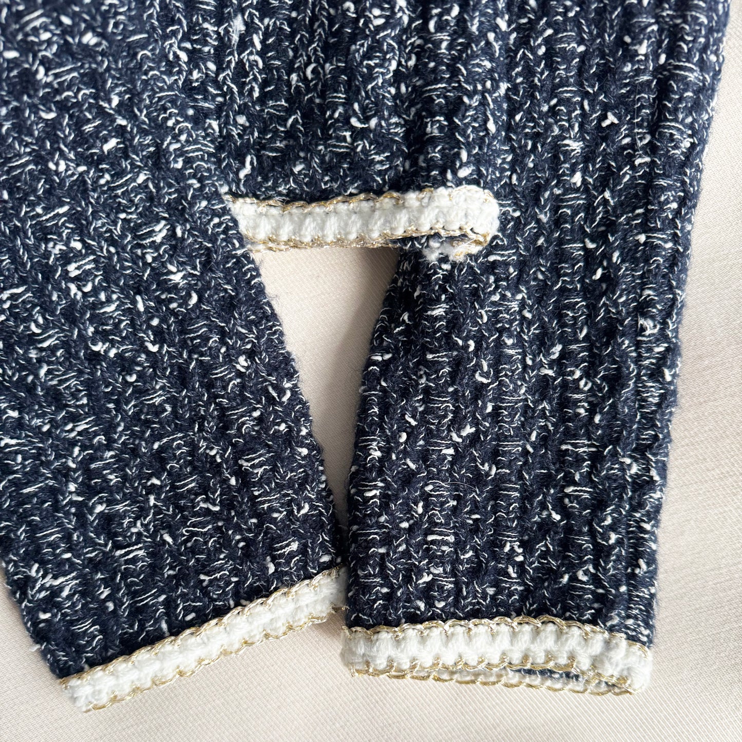 Heartloom "Leo" Cardigan in Indigo, size XS