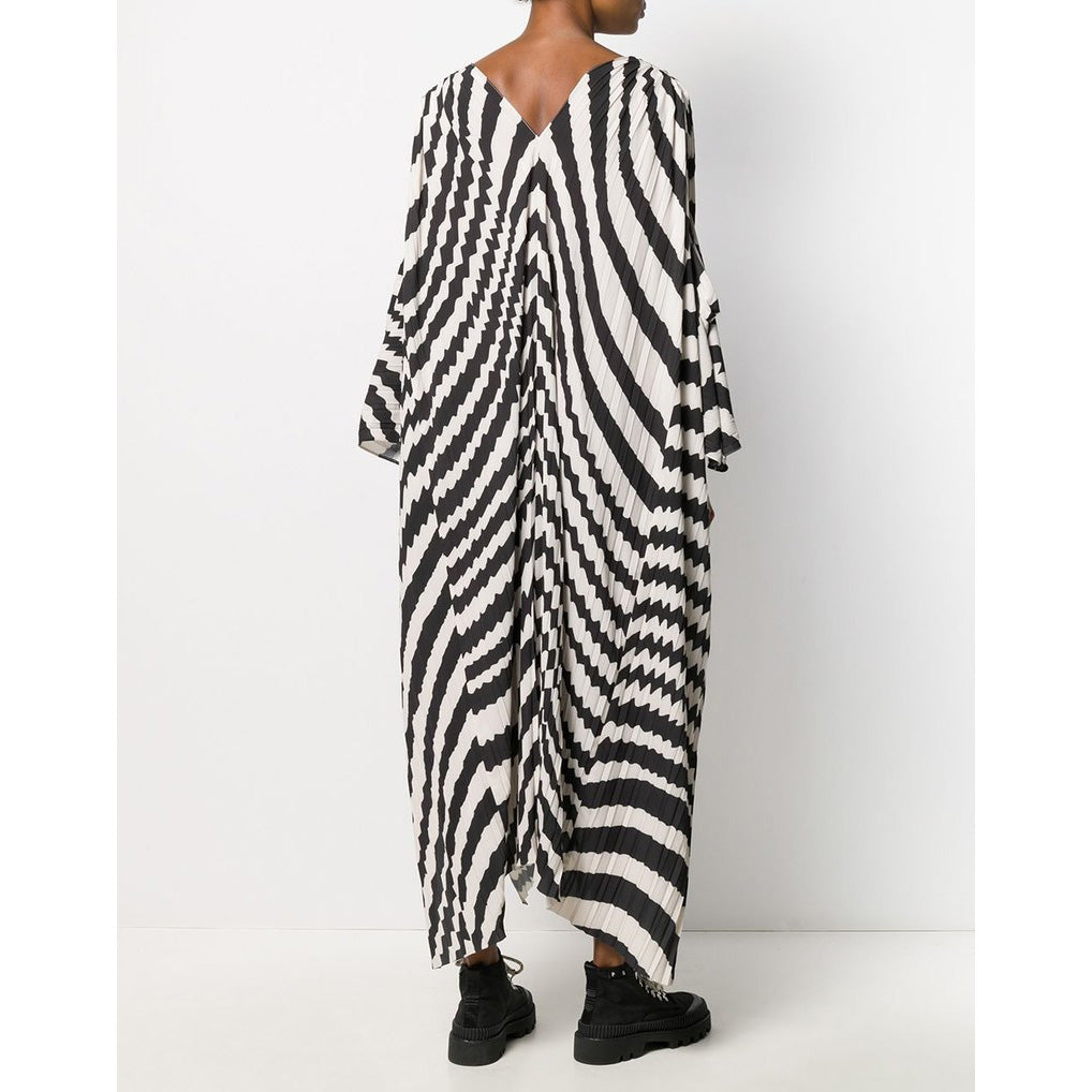 Henrik Vibskov "Jelly" Cutout Shoulder Pleated Dress, size XS/S (Fits anywhere up to XXL).