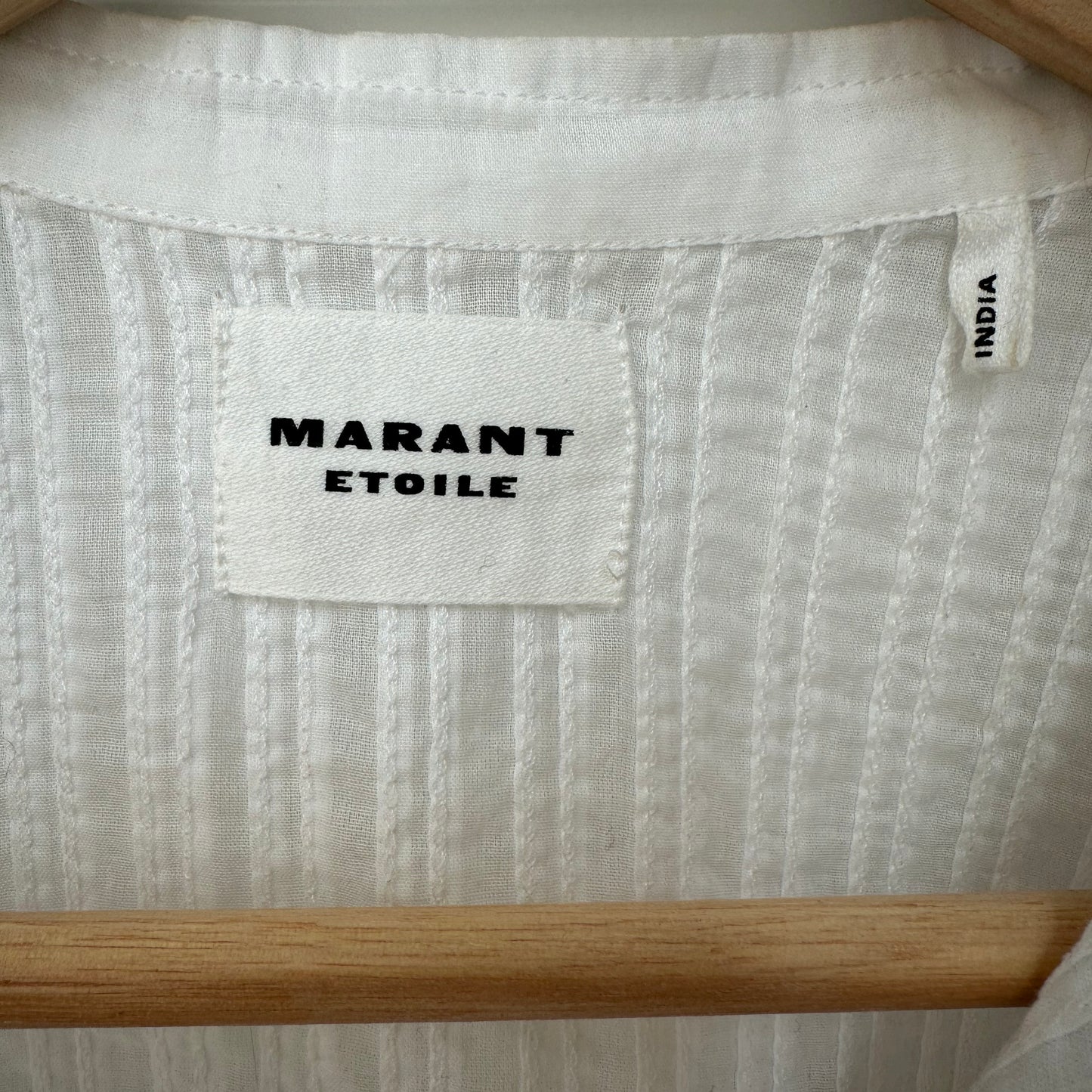 Isabel Marant Etoile "Leaza" Top in White, size 36