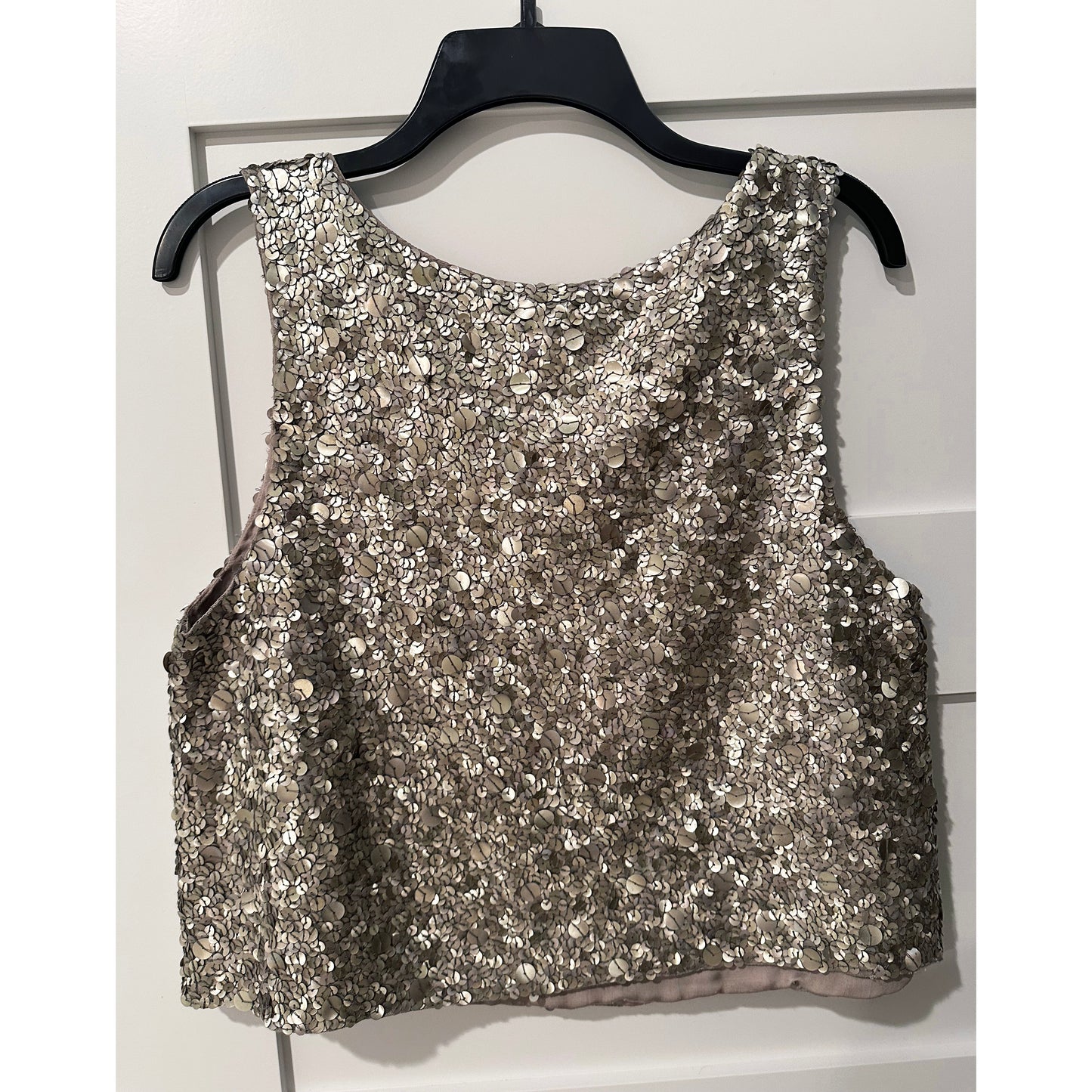 Burning Torch Sequin Top, size Small