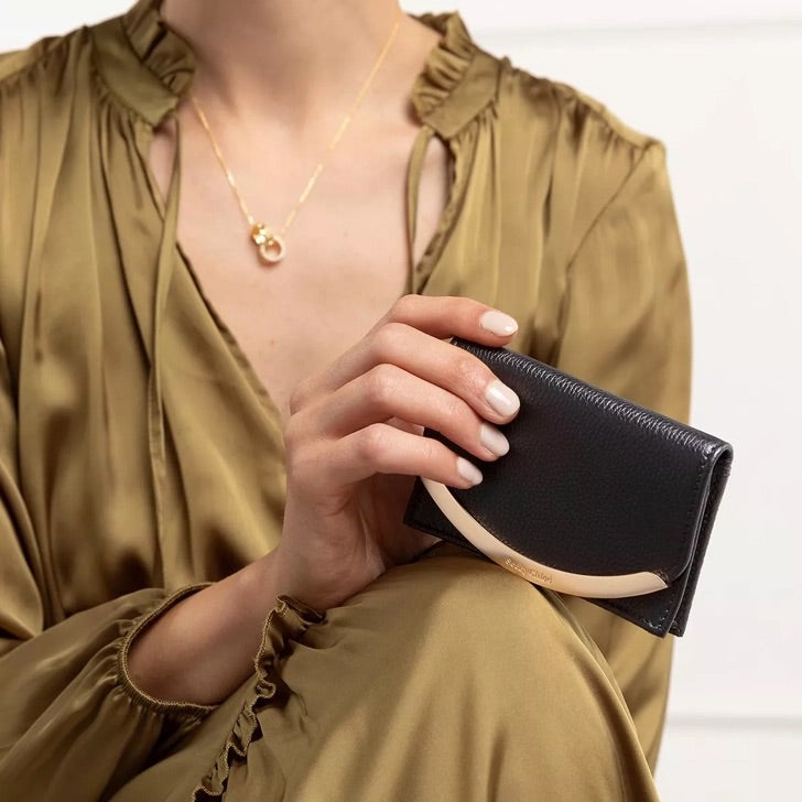 See by Chloe "lizzie" Wallet in Black