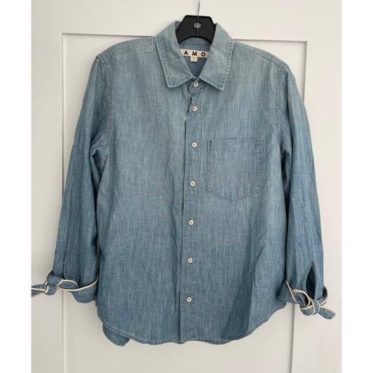 Chemise en jean AMO, taille Small