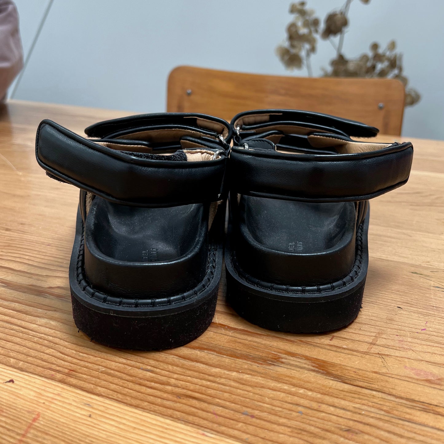 Isabel Marant "Madee" Sandals in Black, size 38 (fits like 7.5)