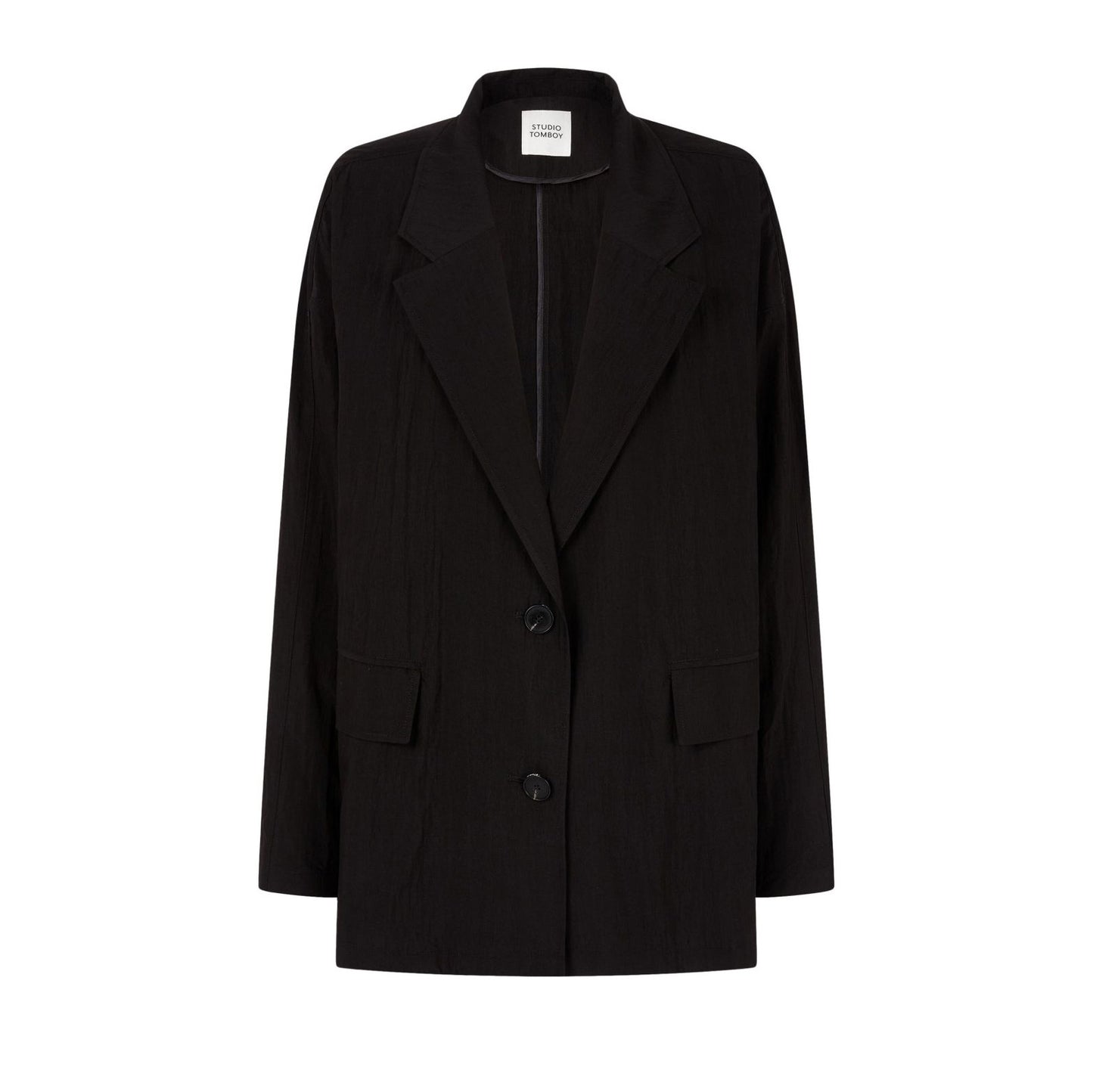 Studio Tomboy Oversize Blazer in Black, size Small