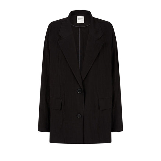 Studio Tomboy Oversize Blazer in Black, size Small