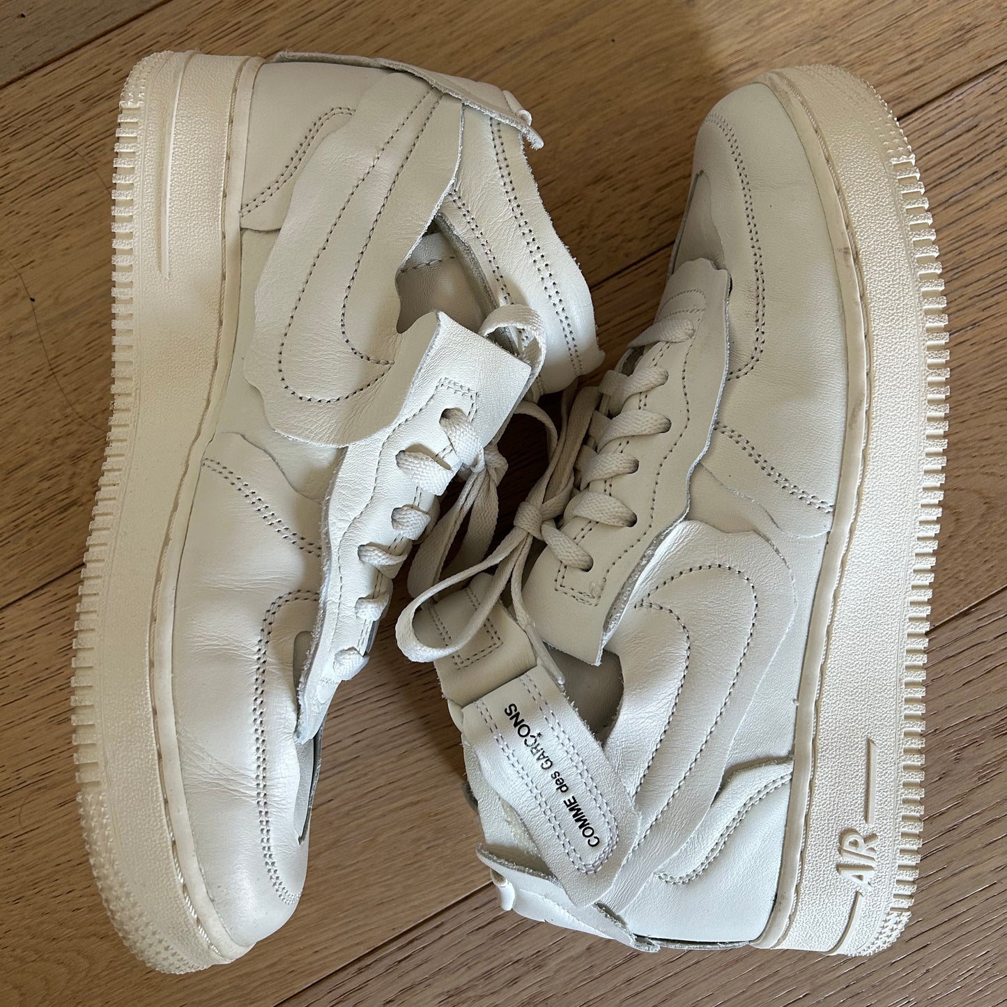 CDG x Nike Air Force One, size 8.5