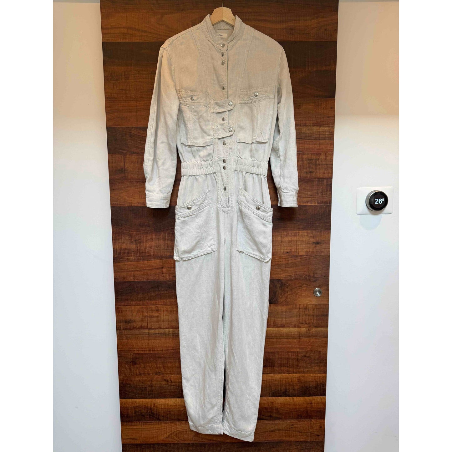 Isabel Marant Etoile "Lashay" Jumpsuit in Ecru, size 36 (fits like 2/4)