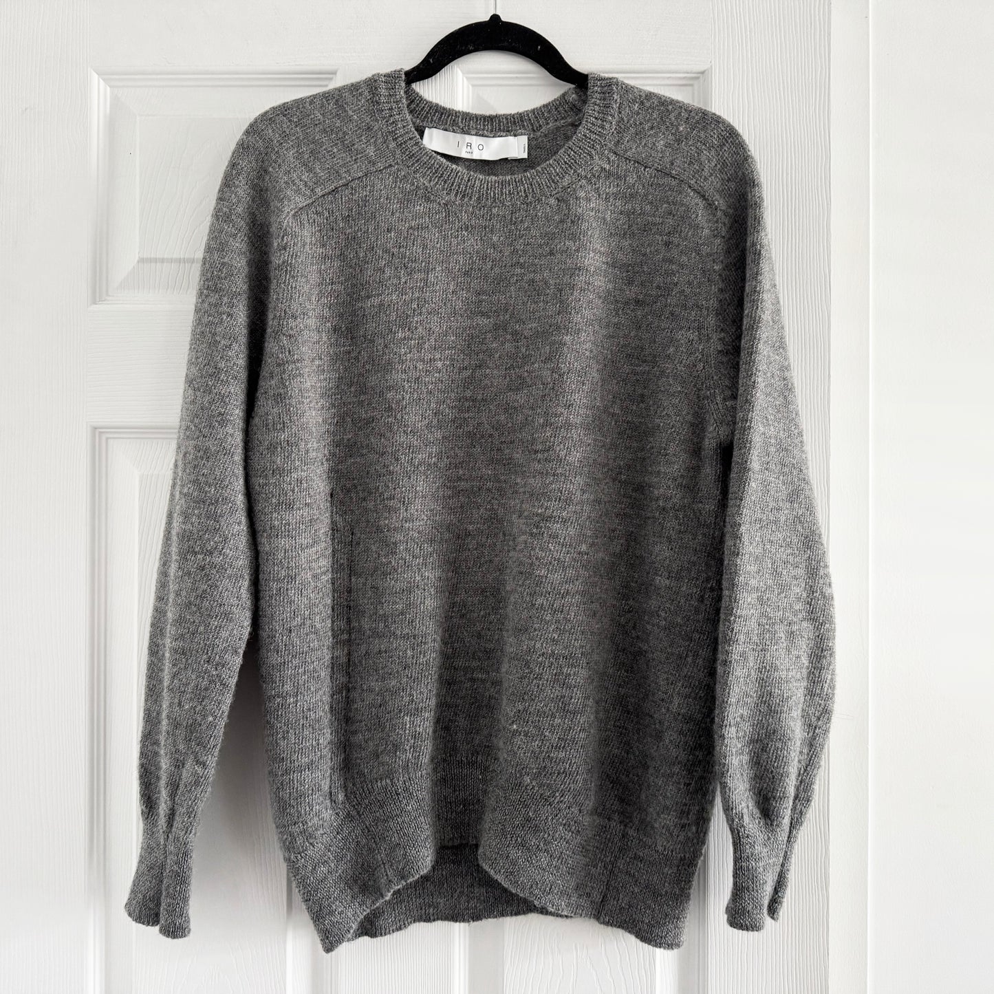 IRO "Nino" Sweater in Grey, size Small