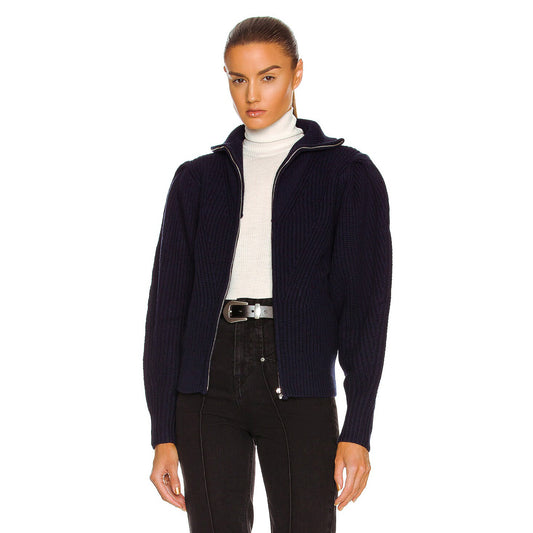 Isabel Marant Cardigan zippé « Abby » sur le devant, taille 36