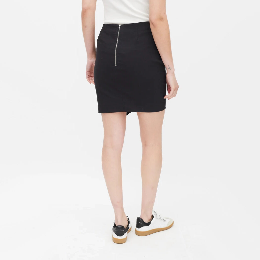 Isabel Marant "Lefly" Gathered Skirt in Black, size 36