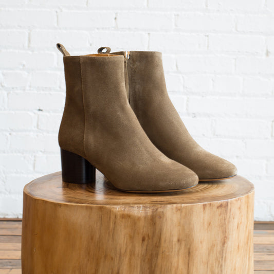 Isabel Marant "Deyissa" Suede Boots in Tan, size 37