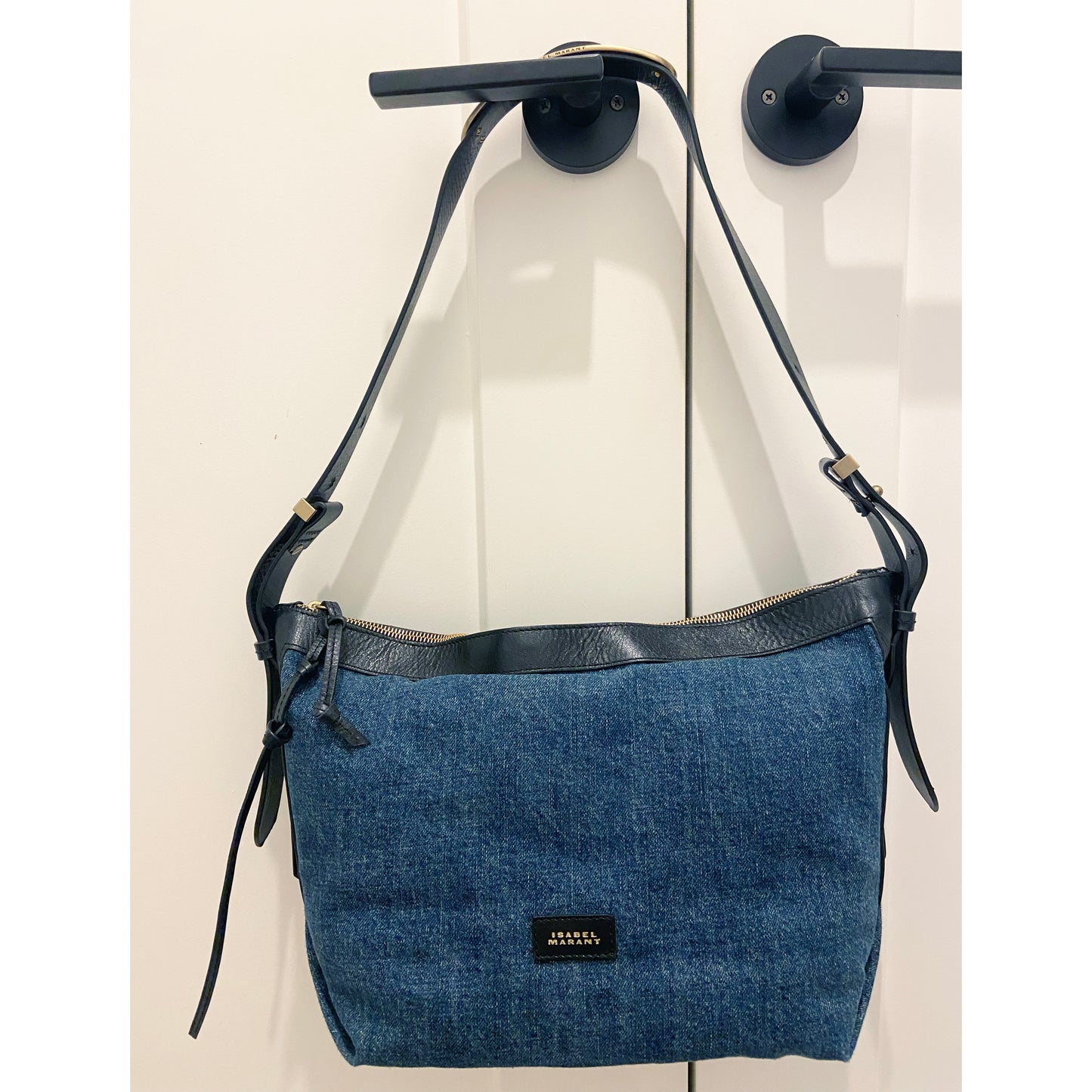 Isabel Marant Blue "Leyden" Denim Bag