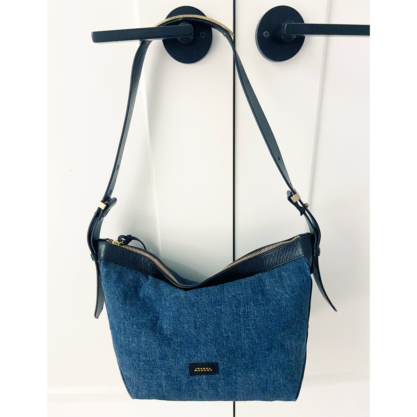 Isabel Marant Blue "Leyden" Denim Bag