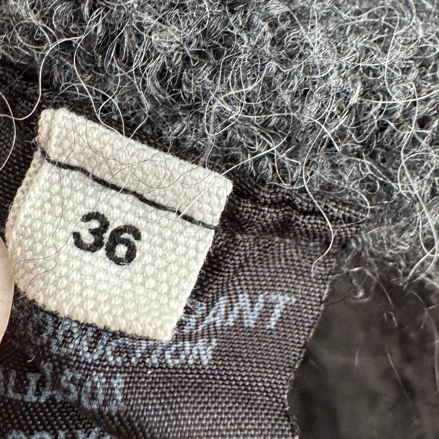 Isabel Marant Long Grey Alpaca Blend Sweater, size 36 (size Small)