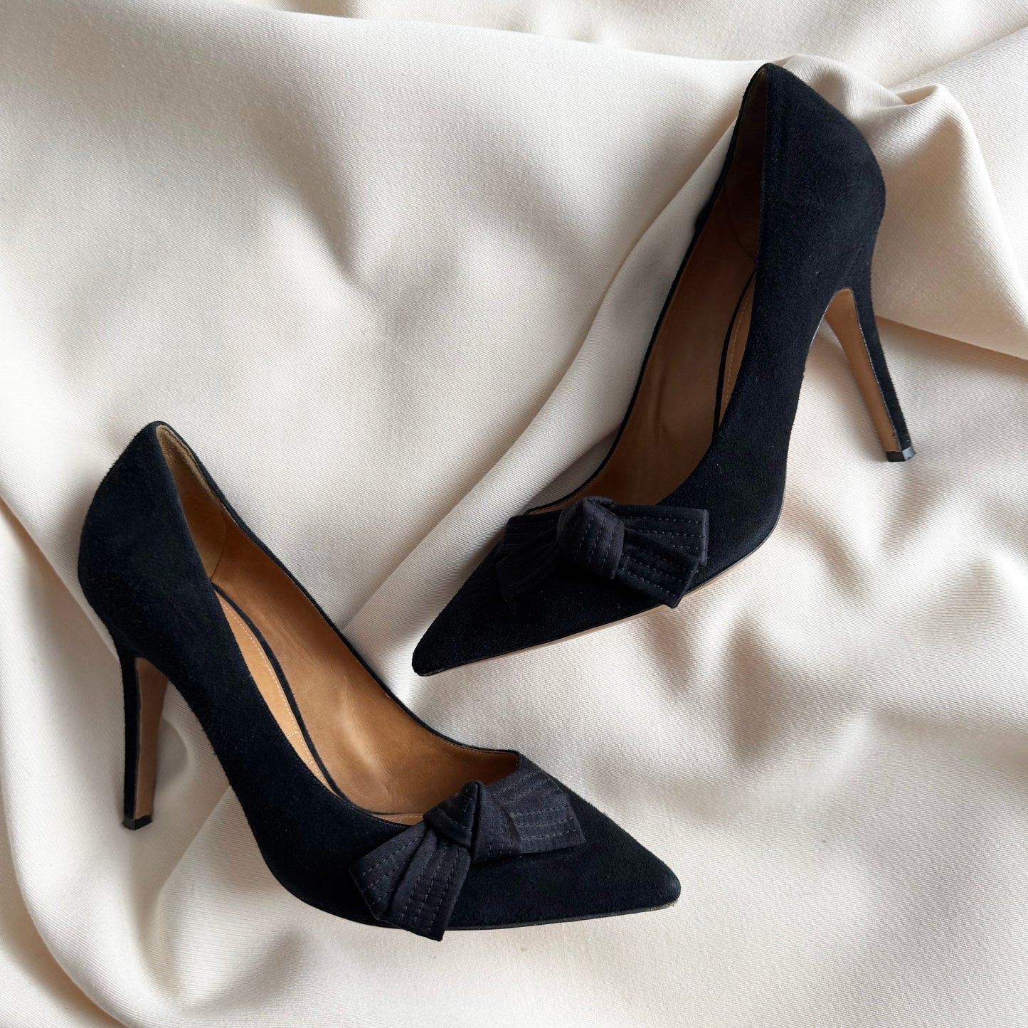 Escarpins à nœud en daim Isabel Marant, taille 39 (convient à 8,5)