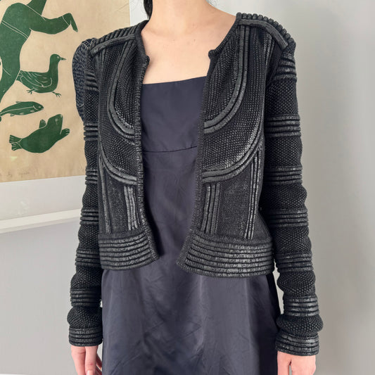 Isabel Marant Coated Cardigan, size 36 (size 2)