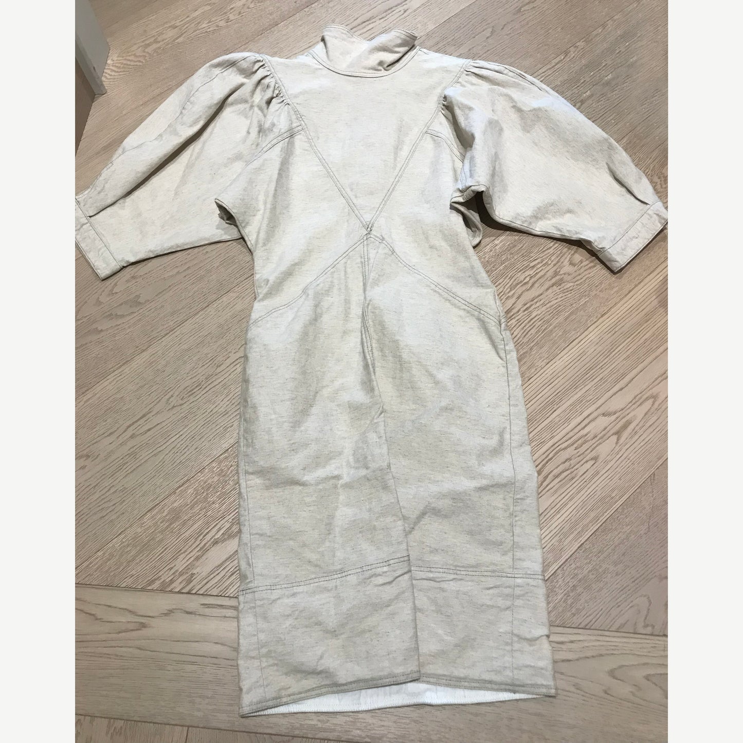 Robe en jean Isabel Marant Etoile "Laure" en écru, taille 36