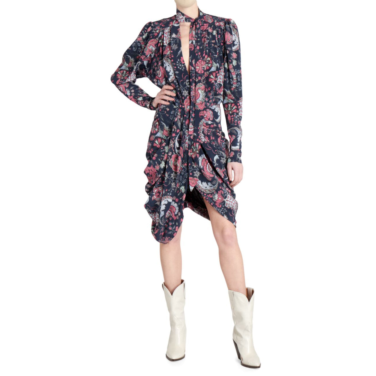 Isabel Marant "Batoa" Printed Dress, size 38 (like a 4)