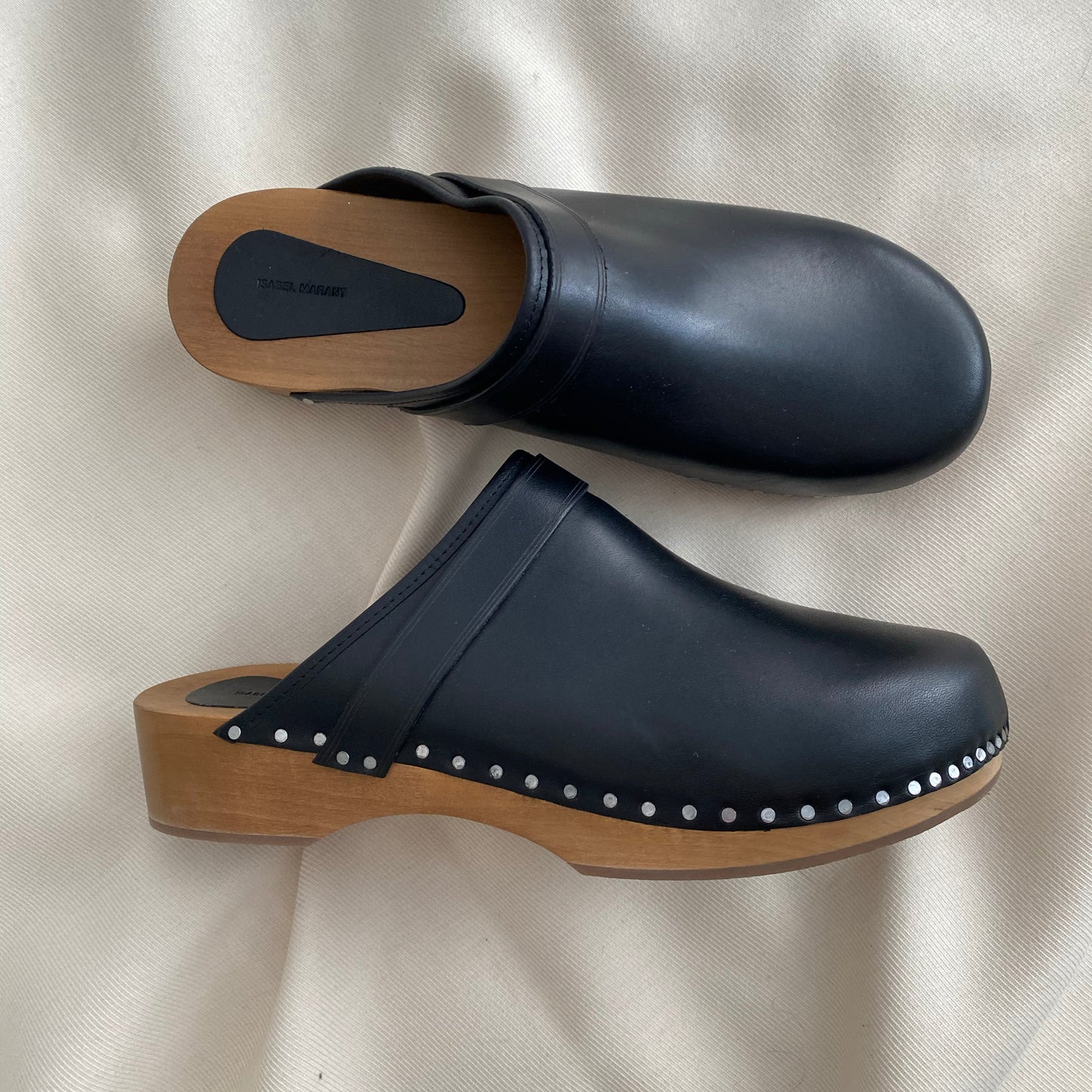 Isabel Marant Black "Thalio" Clogs, size 41