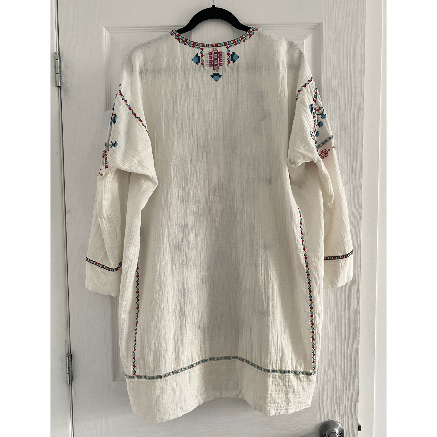 Isabel Marant "Chemsi" Embroidered Dress, size 42 (fits L-XL)