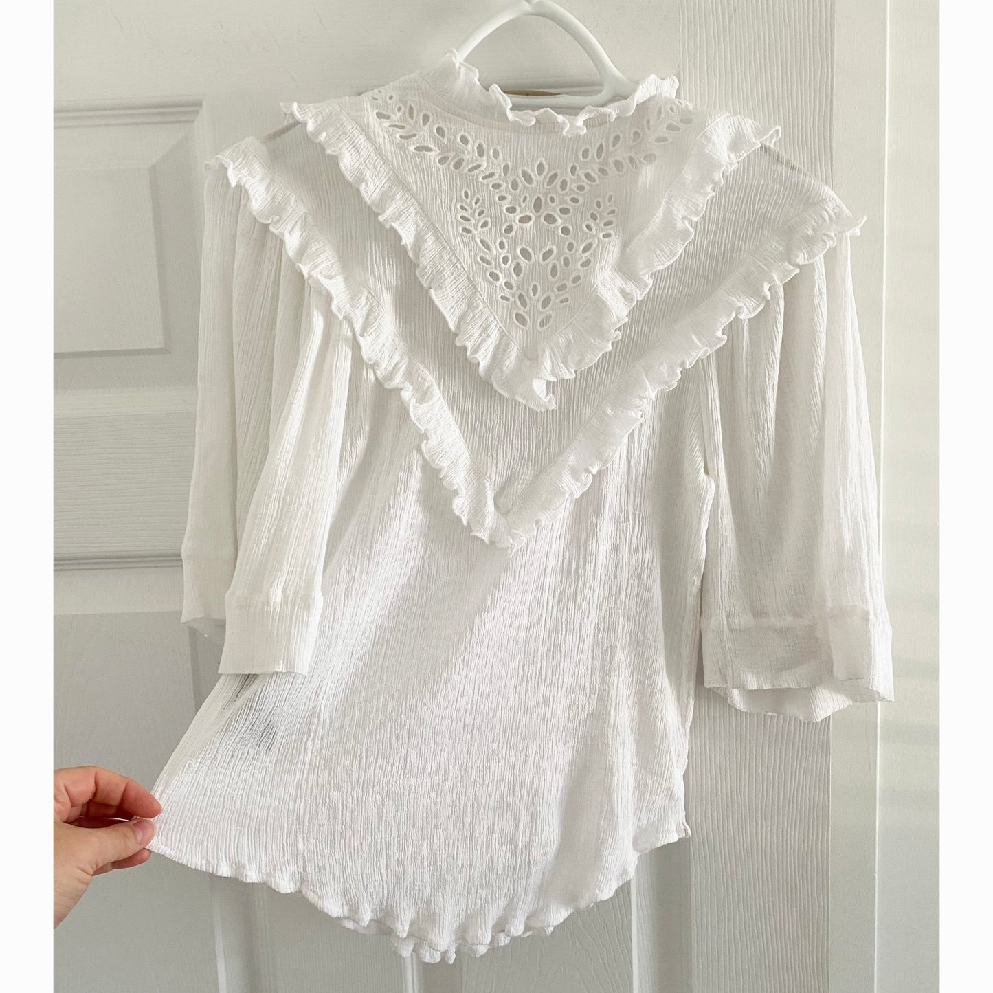 Isabel Marant Etoile "Idoa" Top in White, size 36